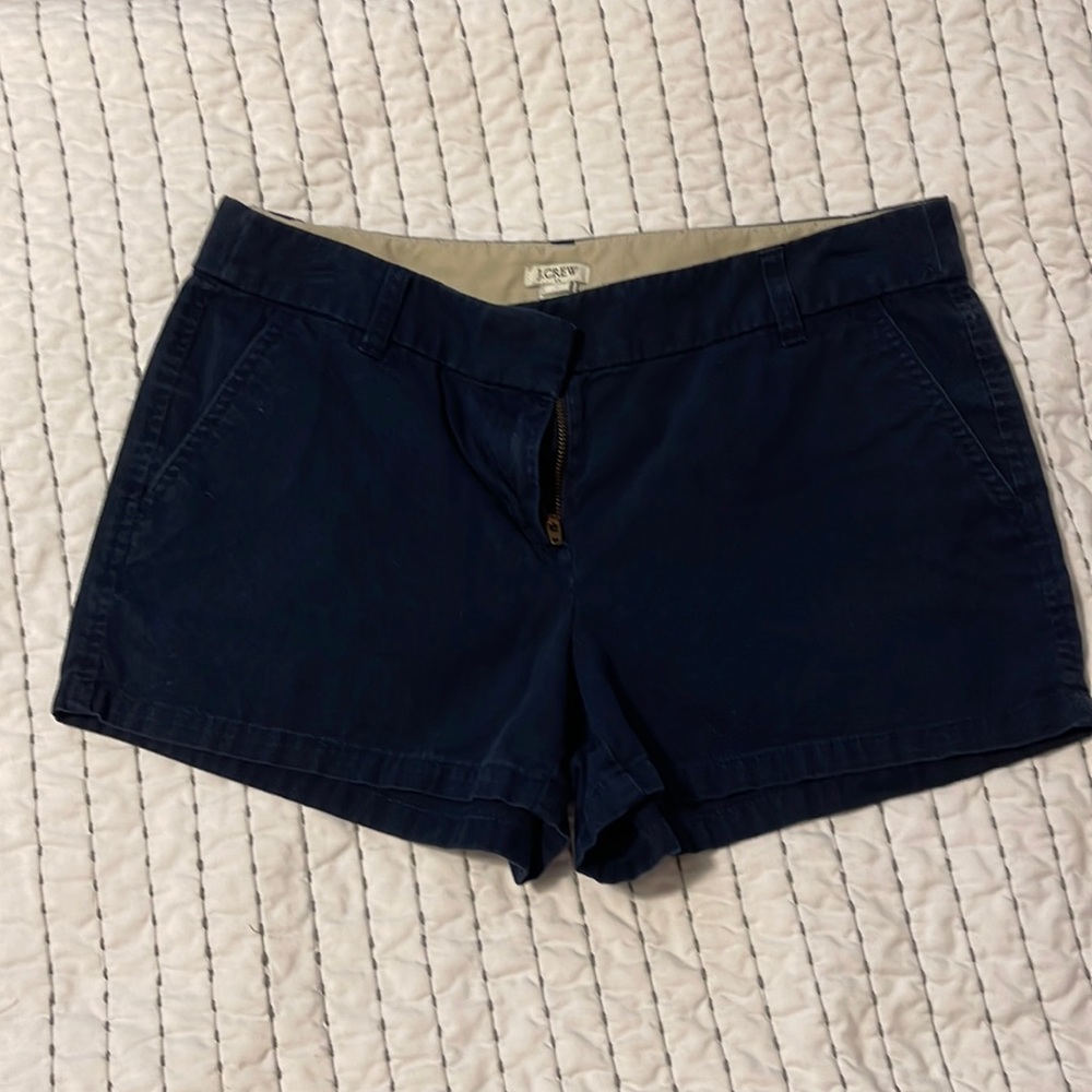 J Crew Chinos, navy, size 6